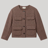 P.A.R.O.S.H. | Jacket Fantasia Marrone