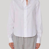 We-Ar4 | The Rebel Shirt in White Stripe