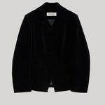 black velvet blazer