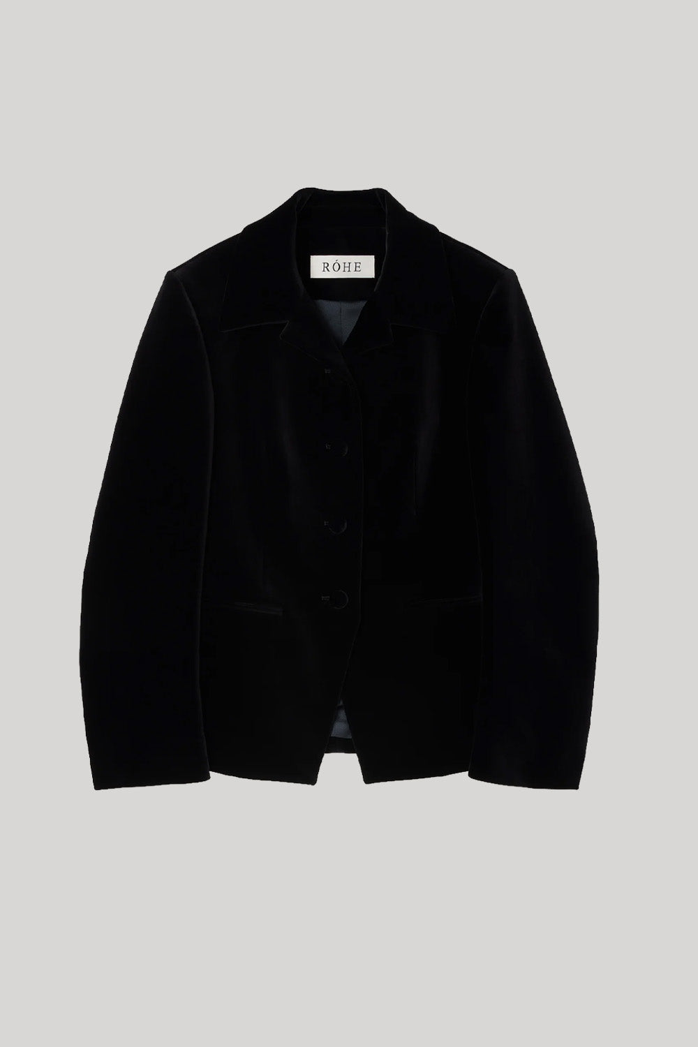 black velvet blazer