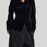 Rohe | Classic Fitted Velvet Blazer
