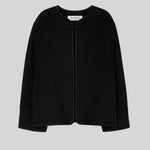 Black cropped jacket