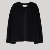 Black cropped jacket
