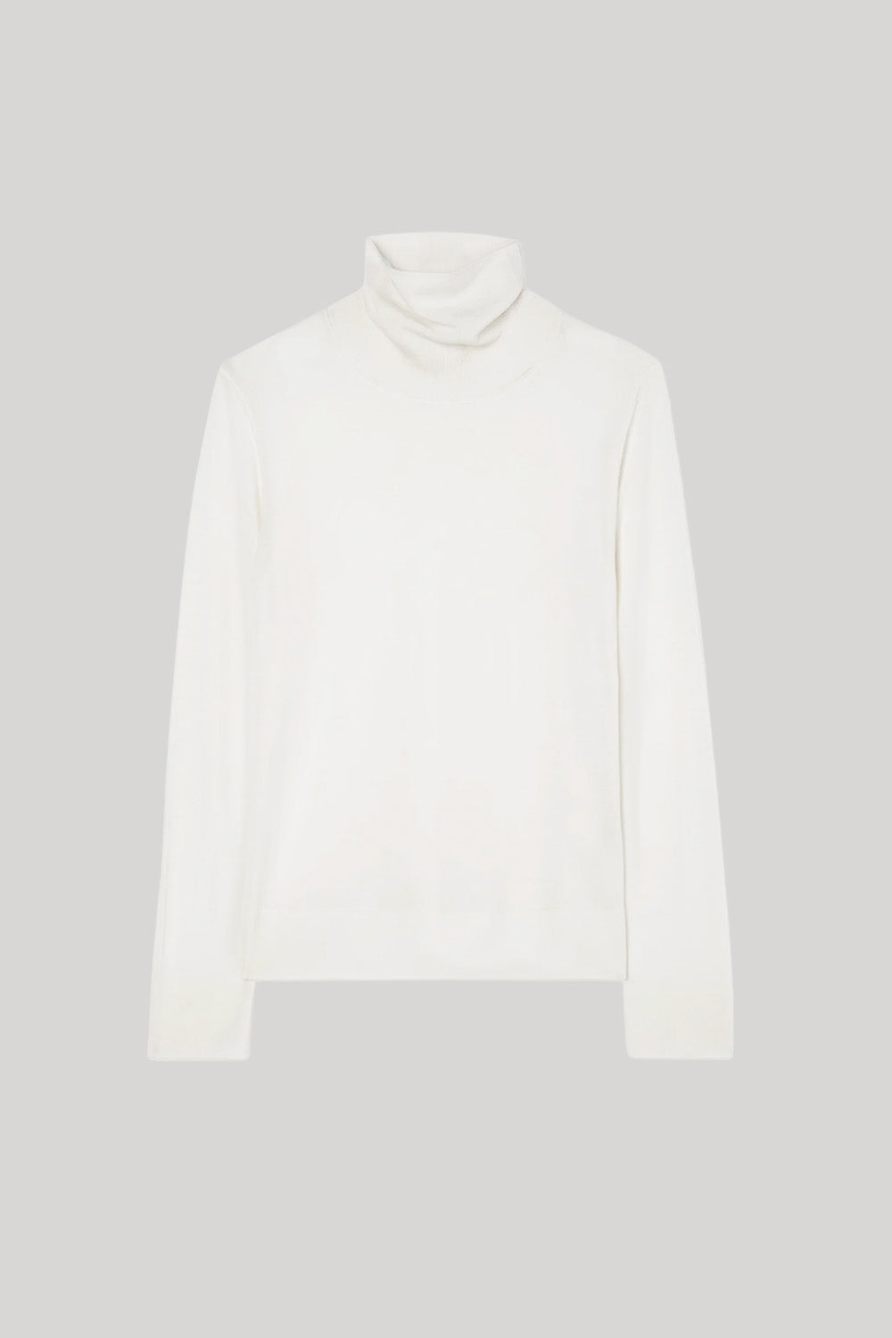 White turtleneck