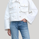 Ruadh | The Henderson Jacket in White