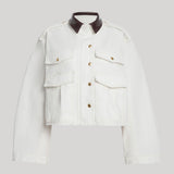 Ruadh | The Henderson Jacket in White