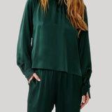 Sablyn | Nadine Slouchy Turtleneck in Hunter Green