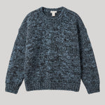 Blue melange sweater