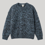 Blue melange sweater