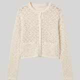 Sablyn | Char Shrunken Cropped Welt Pocket Jacket