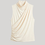 Sablyn | Danika High Wrap Tank in Gardenia