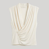 Sablyn | Danika High Wrap Tank in Gardenia
