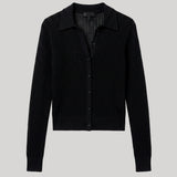 Sablyn | Pyper Slim Button Up with Collar in Black