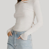 Sablyn | Quincy L/S Fitted Crwnk
