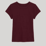 Burgundy tee shirt