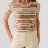 Sablyn | Jude Short Sleeve Cashmere Crewneck Tee