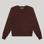 Brown raglan sweater
