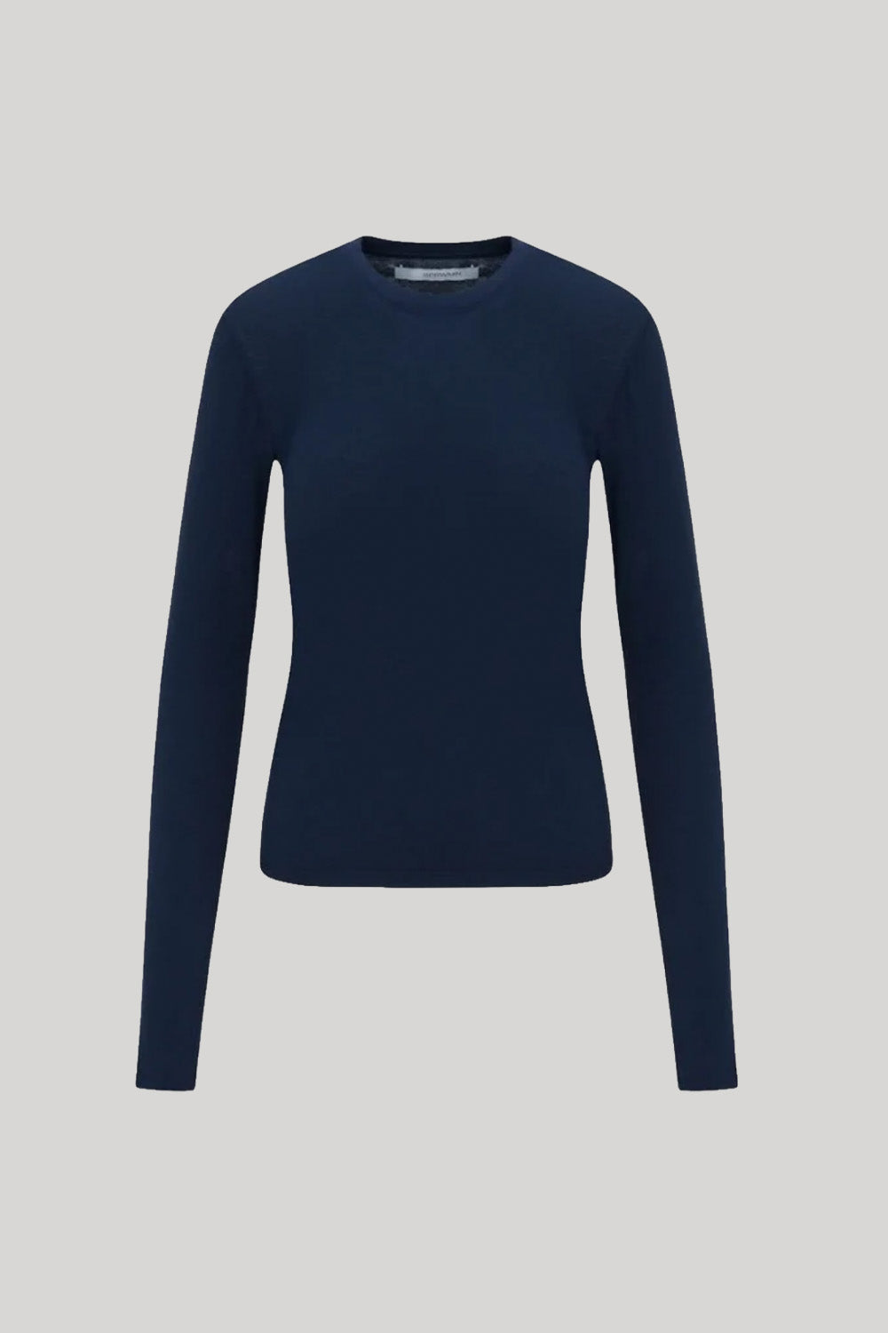 Navy long sleeve crewneck