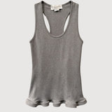 Stella McCartney | Frilled Hem Rib Tank