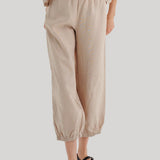 Suzie Kondi | Delos Pants in Natural Linen