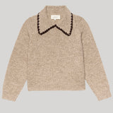 The Great | The Crochet Collar Pullover
