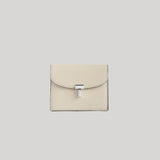 Toteme | T-Lock Leather Cardholder in Fawn