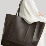 Toteme | Roam Leather Tote in Brown