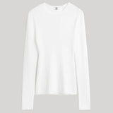 Toteme | Compact Cotton Top in White