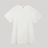 Toteme | Curved Seam Tee in Off White