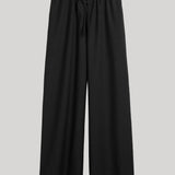 Toteme | Drawstring Dinner Trousers Charcoal Melange