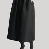 Toteme | Gathered Evening Skirt in Black