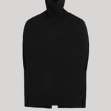 Toteme | Double-Knit Cape Knit Black