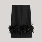 Toteme | Petal Skirt in Black