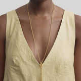 Toteme | Rope Lariat Necklace in Gold