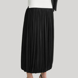 Toteme | Soft Gathered Skirt in Black