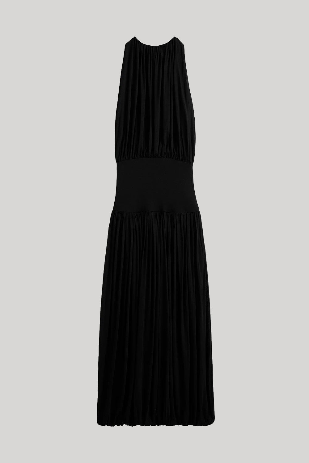 Toteme | Soft Gathered Dress in Black EditNewYork Toteme | Soft Gathered Dress in Black EditNewYork