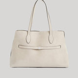 Toteme | Suede Lounge Tote in Pearl