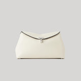 Toteme | T-Lock Clutch in Milk