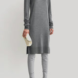 Toteme | Turtleneck Dress in Grey