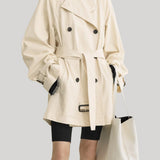 Toteme | Washed Cotton Trench in Stone