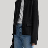 Toteme | Raw Hem Cotton Jacket