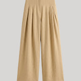 TWP | Drew Pant in Candied Ginger Fluid Linen