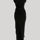 Victoria Beckham | Twist Dress in Black