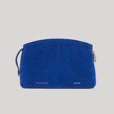 Victoria Beckham | Victoria Crossbody Bag In Blue Suede