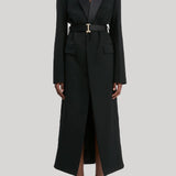 Victoria Beckham | Belted Tailored Coat In Black