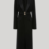 Victoria Beckham | Belted Tailored Coat In Black