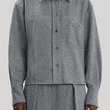 Victoria Beckham | Cropped Long Sleeve Shirt