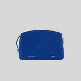 Victoria Beckham | Victoria Crossbody Bag In Blue Suede