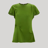 Victoria Beckham | Draped Pleated Detail Top