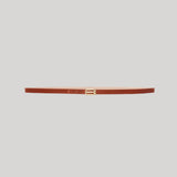 Victoria Beckham | Micro Frame Belt in Tan